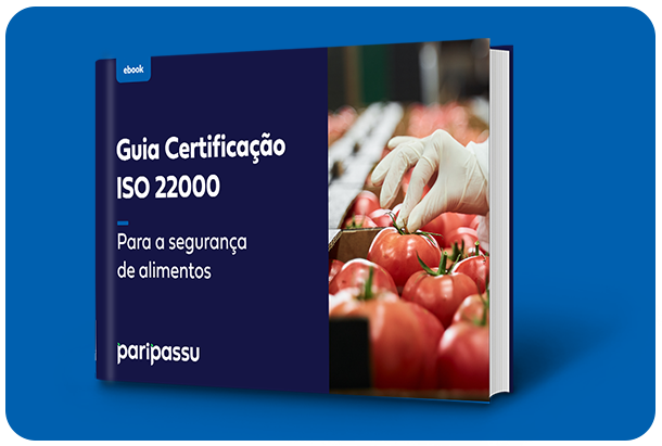 Mockup Guia de certificação para a segurança do alimento  - ISO 22000-1